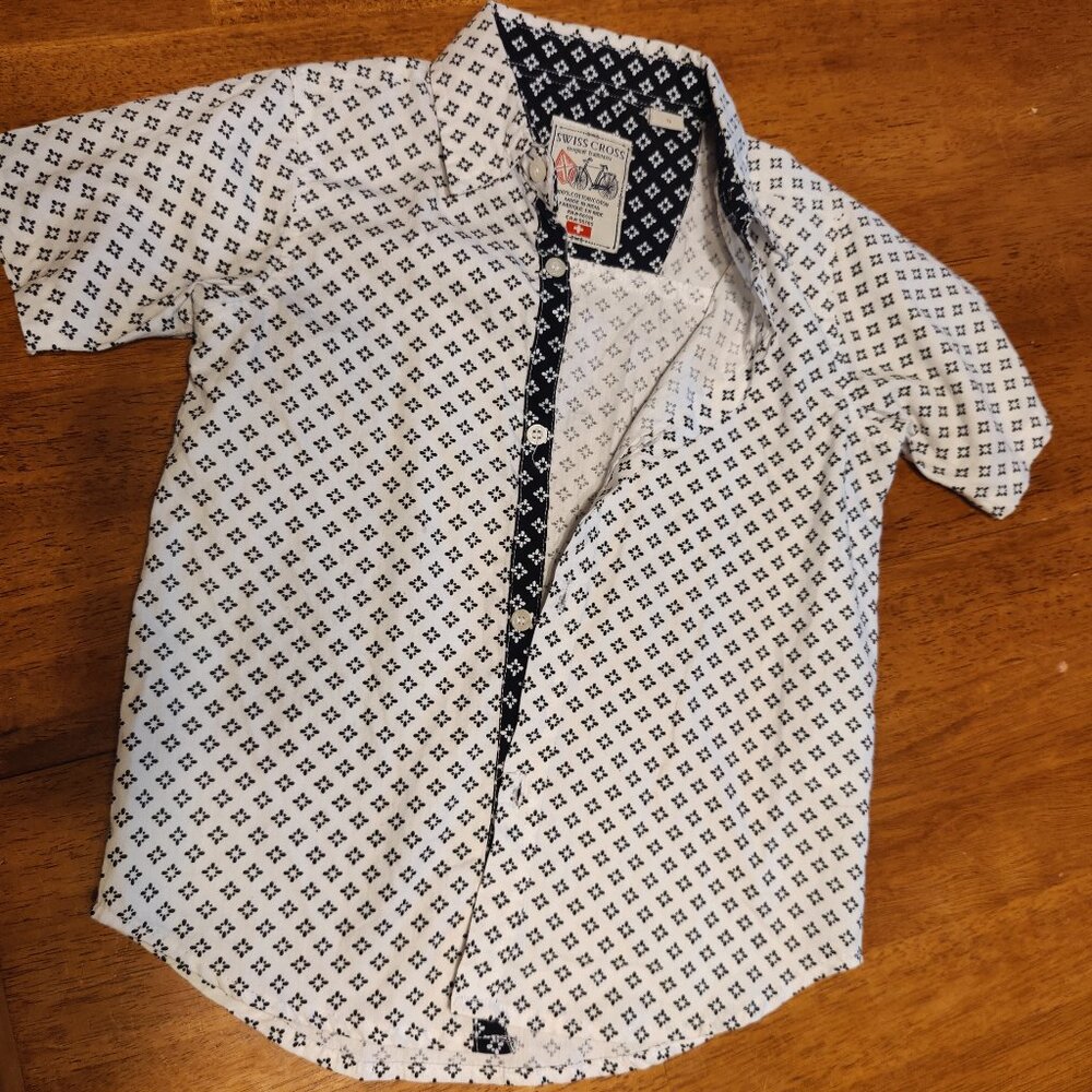 Boys short sleeve button down
